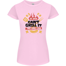 If Dad Cant Grill It No One Can Funny BBQ Womens Petite Cut T-Shirt Light Pink