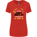 If Dad Cant Grill It No One Can Funny BBQ Womens Wider Cut T-Shirt Red