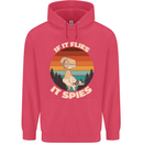 If Flies it Spies Conspiracy Theory Birds Funny Childrens Kids Hoodie Heliconia