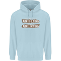 If Mud Aint Flying Motocross Biker 4X4 Childrens Kids Hoodie Light Blue