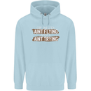 If Mud Aint Flying Motocross Biker 4X4 Childrens Kids Hoodie Light Blue