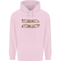 If Mud Aint Flying Motocross Biker 4X4 Childrens Kids Hoodie Light Pink
