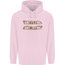 If Mud Aint Flying Motocross Biker 4X4 Childrens Kids Hoodie Light Pink