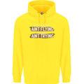 If Mud Aint Flying Motocross Biker 4X4 Childrens Kids Hoodie Yellow
