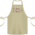 If Mud Aint Flying Motocross Biker 4X4 Cotton Apron 100% Organic Khaki