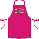 If Mud Aint Flying Motocross Biker 4X4 Cotton Apron 100% Organic Pink