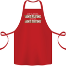 If Mud Aint Flying Motocross Biker 4X4 Cotton Apron 100% Organic Red