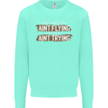 If Mud Aint Flying Motocross Biker 4X4 Kids Sweatshirt Jumper Peppermint