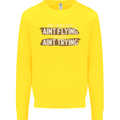 If Mud Aint Flying Motocross Biker 4X4 Kids Sweatshirt Jumper Yellow
