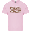 If Mud Aint Flying Motocross Biker 4X4 Mens Cotton T-Shirt Tee Top Light Pink