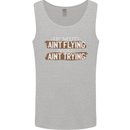 If Mud Aint Flying Motocross Biker 4X4 Mens Vest Tank Top Sports Grey