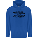 If Mud Aint Flying Motocross MotoX 4X4 Childrens Kids Hoodie Royal Blue