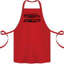 If Mud Aint Flying Motocross MotoX 4X4 Cotton Apron 100% Organic Red