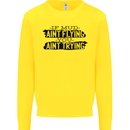 If Mud Aint Flying Motocross MotoX 4X4 Kids Sweatshirt Jumper Yellow