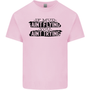 If Mud Aint Flying Motocross MotoX 4X4 Kids T-Shirt Childrens Light Pink