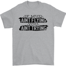 If Mud Aint Flying Motocross MotoX 4X4 Mens T-Shirt 100% Cotton Sports Grey
