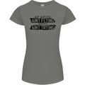 If Mud Aint Flying Motocross MotoX 4X4 Womens Petite Cut T-Shirt Charcoal