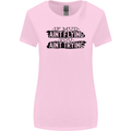 If Mud Aint Flying Motocross MotoX 4X4 Womens Wider Cut T-Shirt Light Pink