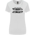 If Mud Aint Flying Motocross MotoX 4X4 Womens Wider Cut T-Shirt White