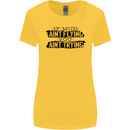 If Mud Aint Flying Motocross MotoX 4X4 Womens Wider Cut T-Shirt Yellow