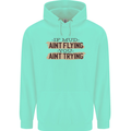 If Mud Aint Flying Motocross Scrambling 4X4 Childrens Kids Hoodie Peppermint