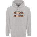 If Mud Aint Flying Motocross Scrambling 4X4 Childrens Kids Hoodie Sports Grey