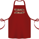 If Mud Aint Flying Motocross Scrambling 4X4 Cotton Apron 100% Organic Maroon