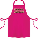 If Mud Aint Flying Motocross Scrambling 4X4 Cotton Apron 100% Organic Pink