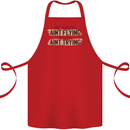 If Mud Aint Flying Motocross Scrambling 4X4 Cotton Apron 100% Organic Red