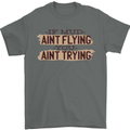 If Mud Aint Flying Motocross Scrambling 4X4 Mens T-Shirt 100% Cotton Charcoal