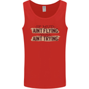 If Mud Aint Flying Motocross Scrambling 4X4 Mens Vest Tank Top Red