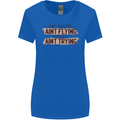 If Mud Aint Flying Motocross Scrambling 4X4 Womens Wider Cut T-Shirt Royal Blue