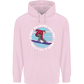 If Snowboarding Was Easy Call It Skiing Childrens Kids Hoodie Light Pink