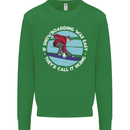 If Snowboarding Was Easy Call It Skiing Kids Sweatshirt Jumper Irish Green