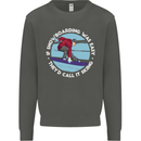 If Snowboarding Was Easy Call It Skiing Kids Sweatshirt Jumper Storm Grey