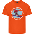 If Snowboarding Was Easy Call It Skiing Kids T-Shirt Childrens Orange