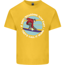 If Snowboarding Was Easy Call It Skiing Kids T-Shirt Childrens Yellow