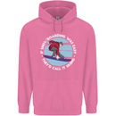 If Snowboarding Was Easy Call It Skiing Mens 80% Cotton Hoodie Azelea
