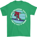 If Snowboarding Was Easy Call It Skiing Mens T-Shirt Cotton Gildan Irish Green