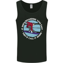 If Snowboarding Was Easy Call It Skiing Mens Vest Tank Top Black