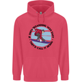 If Snowboarding Was Easy Skiing Funny Childrens Kids Hoodie Heliconia