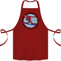 If Snowboarding Was Easy Skiing Funny Cotton Apron 100% Organic Maroon