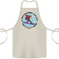 If Snowboarding Was Easy Skiing Funny Cotton Apron 100% Organic Natural