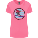 If Snowboarding Was Easy Skiing Funny Womens Wider Cut T-Shirt Azalea