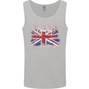 If This Flag Offends You Union Jack Britain Mens Vest Tank Top Sports Grey