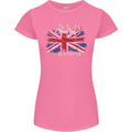 If This Flag Offends You Union Jack Britain Womens Petite Cut T-Shirt Azalea