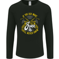 If You Ask What Jazz Is Music Mens Long Sleeve T-Shirt Black