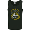 If You Ask What Jazz Is Music Mens Vest Tank Top Black