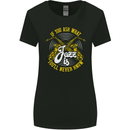 If You Ask What Jazz Is Music Womens Wider Cut T-Shirt Black