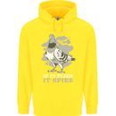 If it Flies it Spies Conspiracy Pigeon Childrens Kids Hoodie Yellow